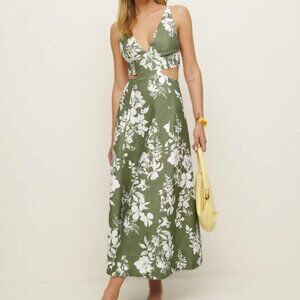 Reformation Samara Linen Dress